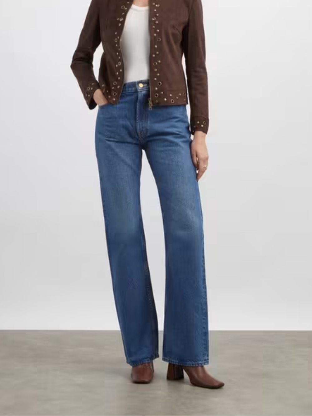 SNACKS Mixer Heel Loose-Leg Jeans 32x34 NWT